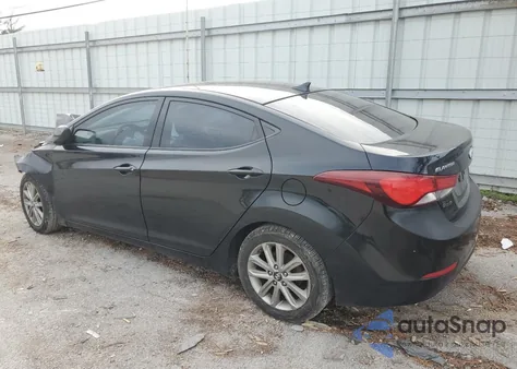 2015 Hyundai Elantra Se from USA, damaged, VIN 5NPDH4AE4FH617845